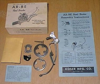 Lure Lore:  AR-BE Reel Brake