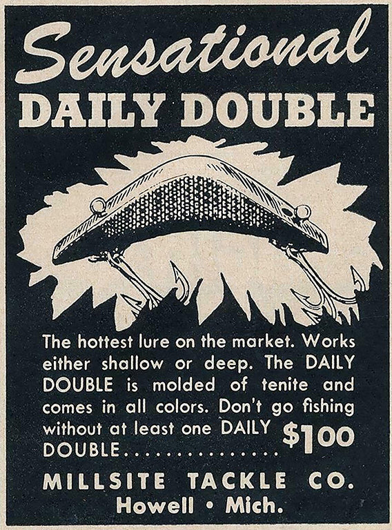 1950 Ad for Millsite Daily Double