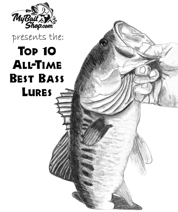 All-Time Great Fishing Lures for Catching Bass!  My Top 10 Best Lures Ever for Bass!