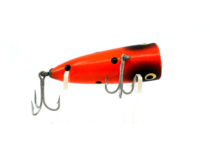 Eppinger Dardevle Osprey Bass Plug, Orange/Black Spots Color