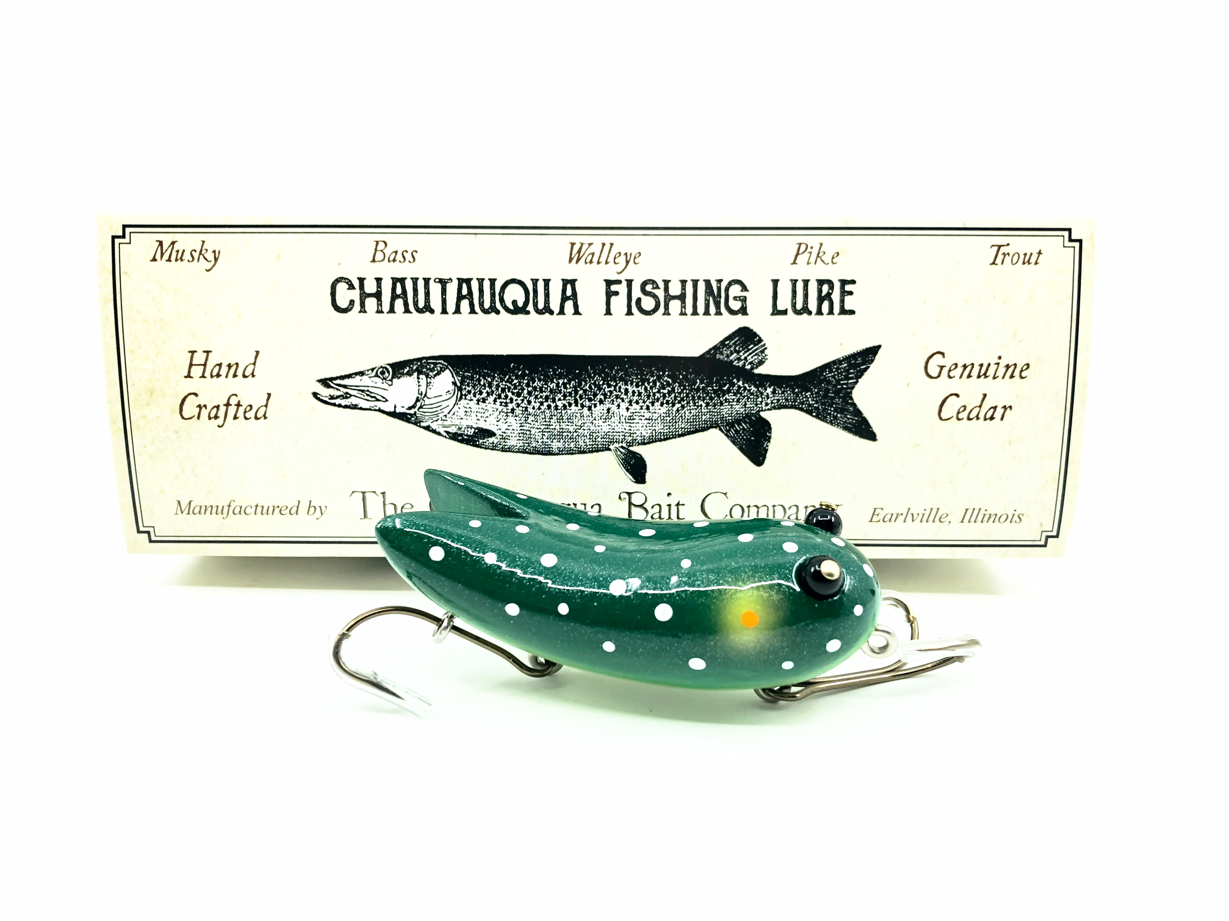 Vintage Bill Norman Fishing Lure 1920 Crankbait *NEW IN BOX