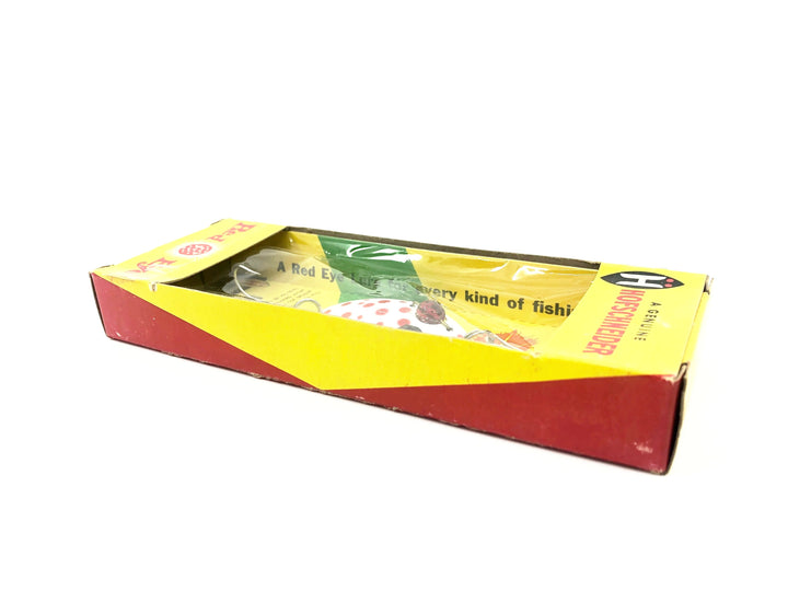 Hofschneider Red Eye Wiggler 2p-E, White/Red Spots Color