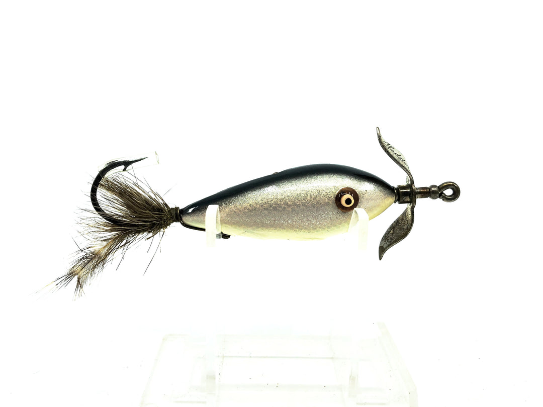 Repainted Heddon Walton Feather Tail 40, Shiner Scale Repaint Color