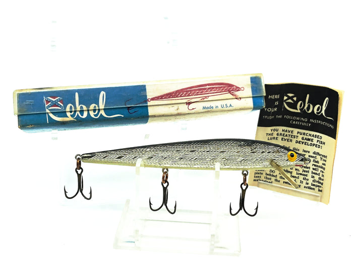 Vintage Rebel Minnow 201, Silver Color with Box