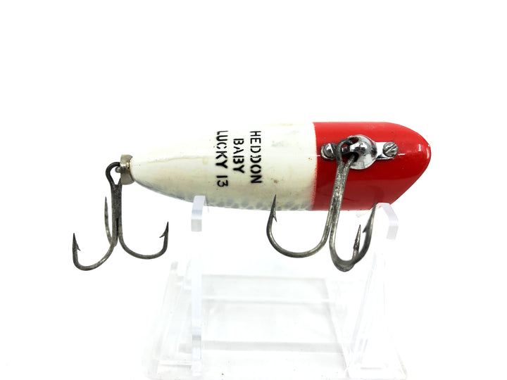 Heddon Baby Lucky 13, PRH Shiner Red Head Color