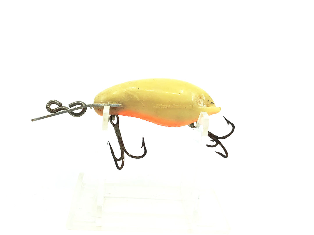 Arbogast Mud Bug, Bone/Orange Belly Color