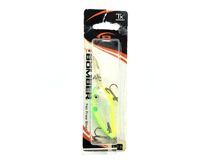 Bomber Fat Free Fingerling Shad, Bill Dance's Citrus Shad Color on Card