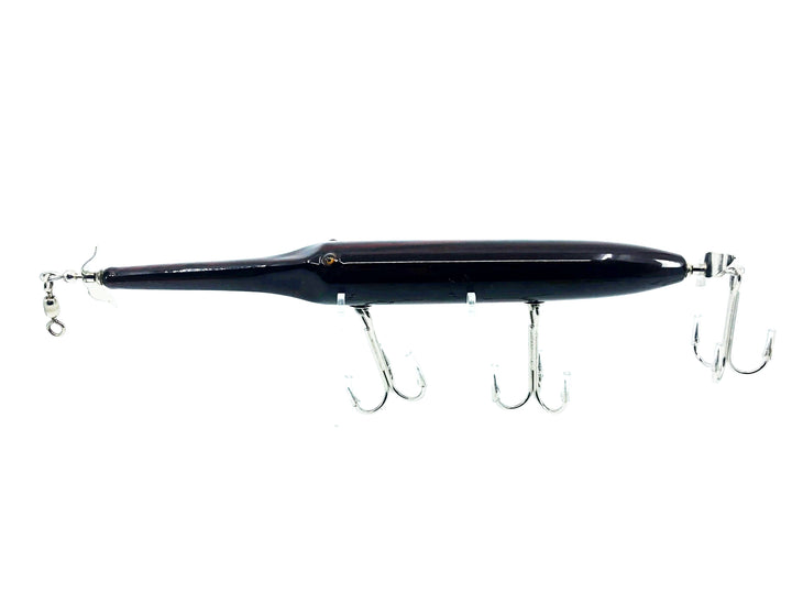 Musky Dan (XXX Lures) Husky Gar Minnow 9", Mexican rosewood Color -2014 w/COA