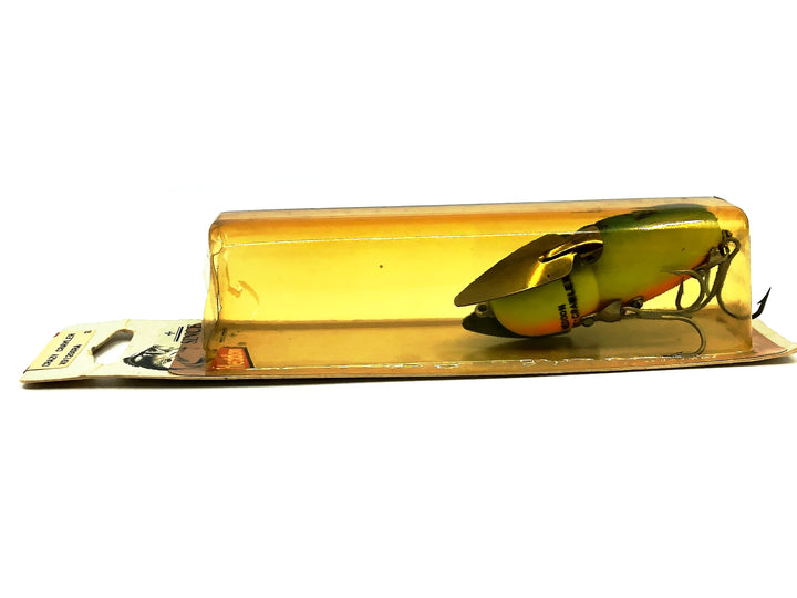 Heddon Crazy Crawler 9120, GRA Green Crawdad Color with Card