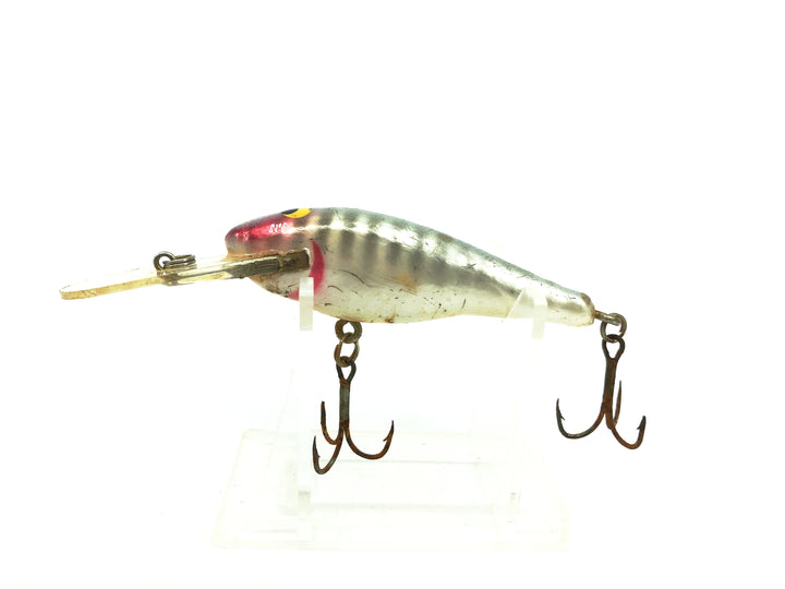 Lee Sisson Slim Willie, White/Silver Ribs Color