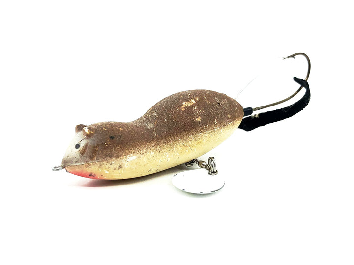 Heddon Zara Mouse in Brown Mouse Color with Blades on Belly