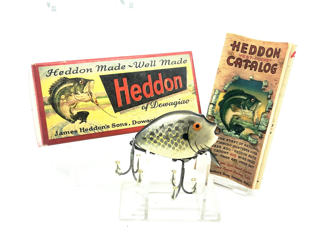 Heddon Punkinseed 9630, CRA Crappie Color with Box & Catalog
