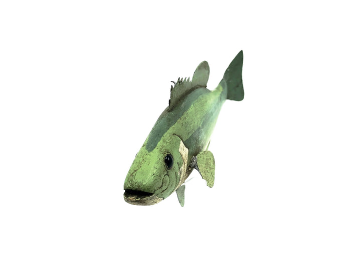 Macatawa Bait Co. 1981 Early Bass Decoy, Singed w/Box