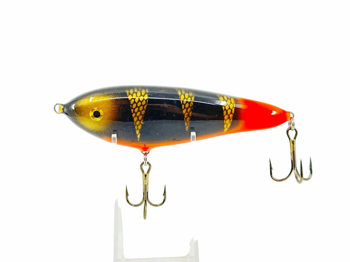 Smuttly Dog 6" Jerkbait, Hot Tail Color