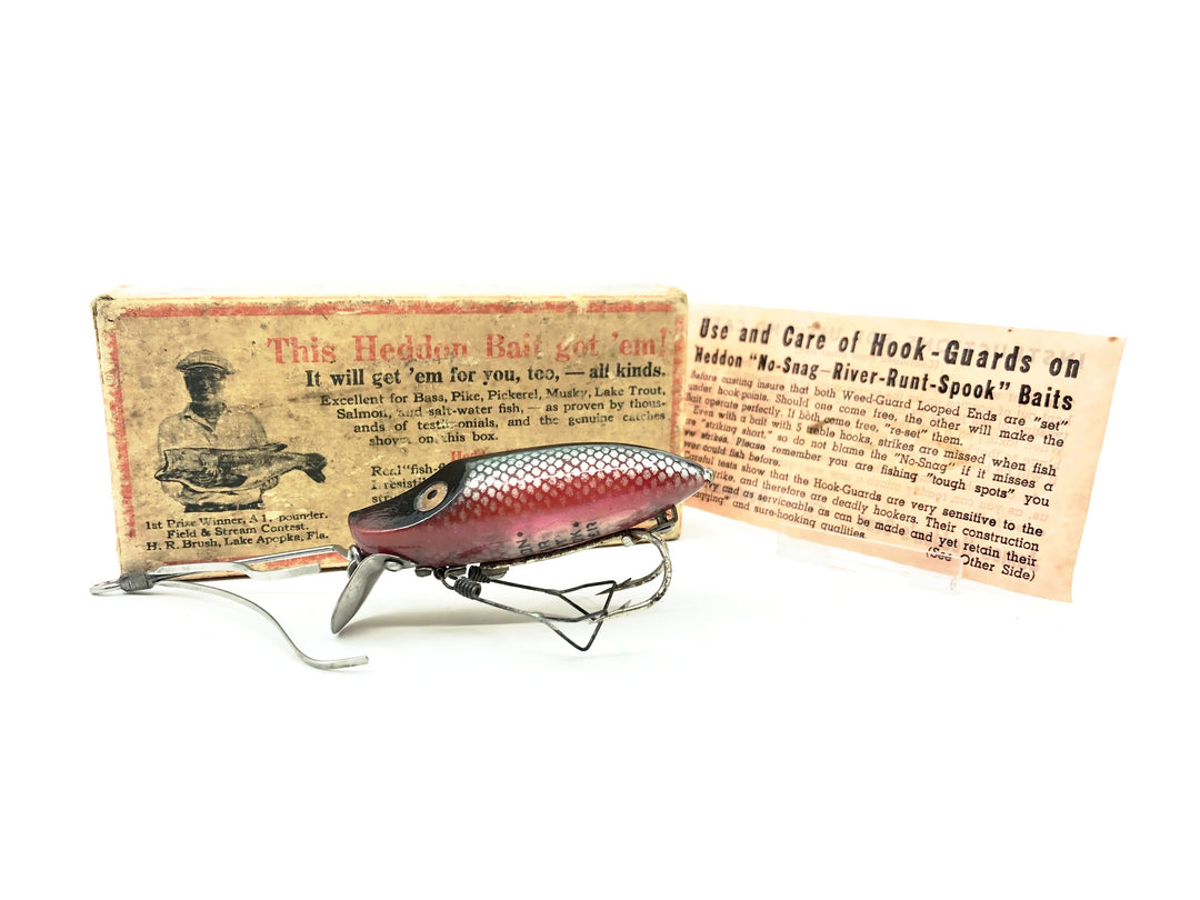 Heddon&nbsp;River Runt No-Snag N9119N, Dace Scale Color with Brush Box