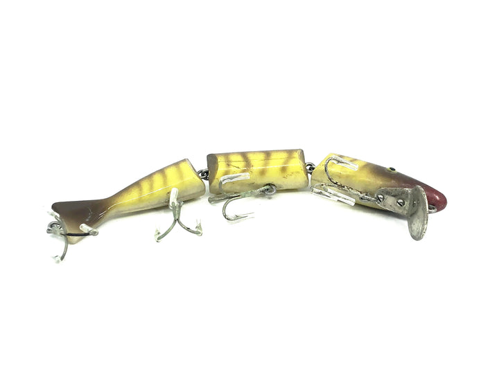 Radtke's Pike Triple Jointed Minnow Yellow Musky Color
