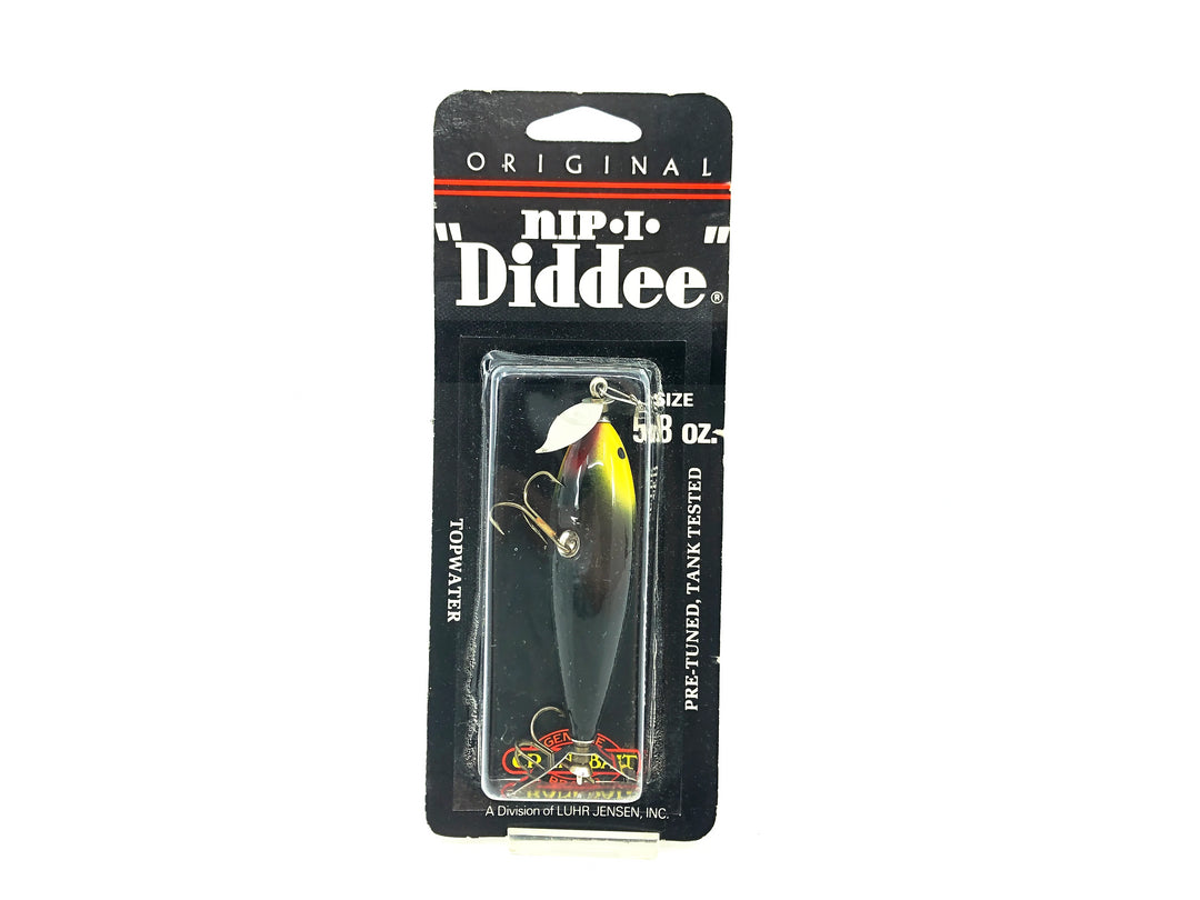 Luhr-Jensen South Bend NIP-I-DIDDEE, #09 Black Color on Card