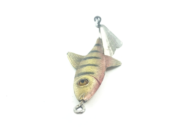 Arbogast Tin Liz Glass Eye, Perch - Early, Great condition!
