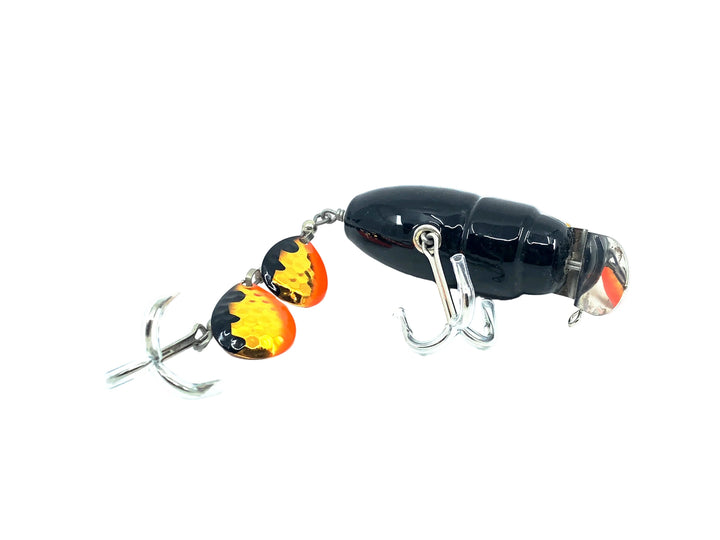 Musky Dan (XXX Lures) Husky Beetle, Black Color