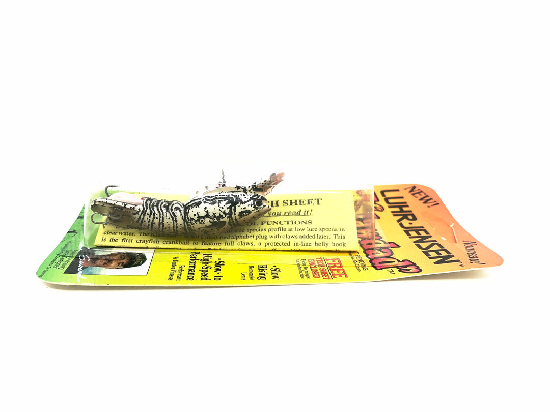 Luhr-Jensen Klawdad, Shrimp Color on Card - Small Size