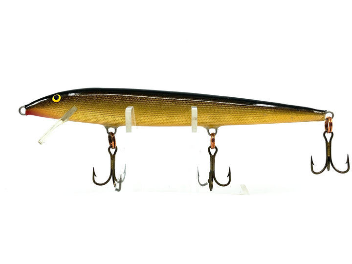 Rapala Original Floating F13, G Gold Color