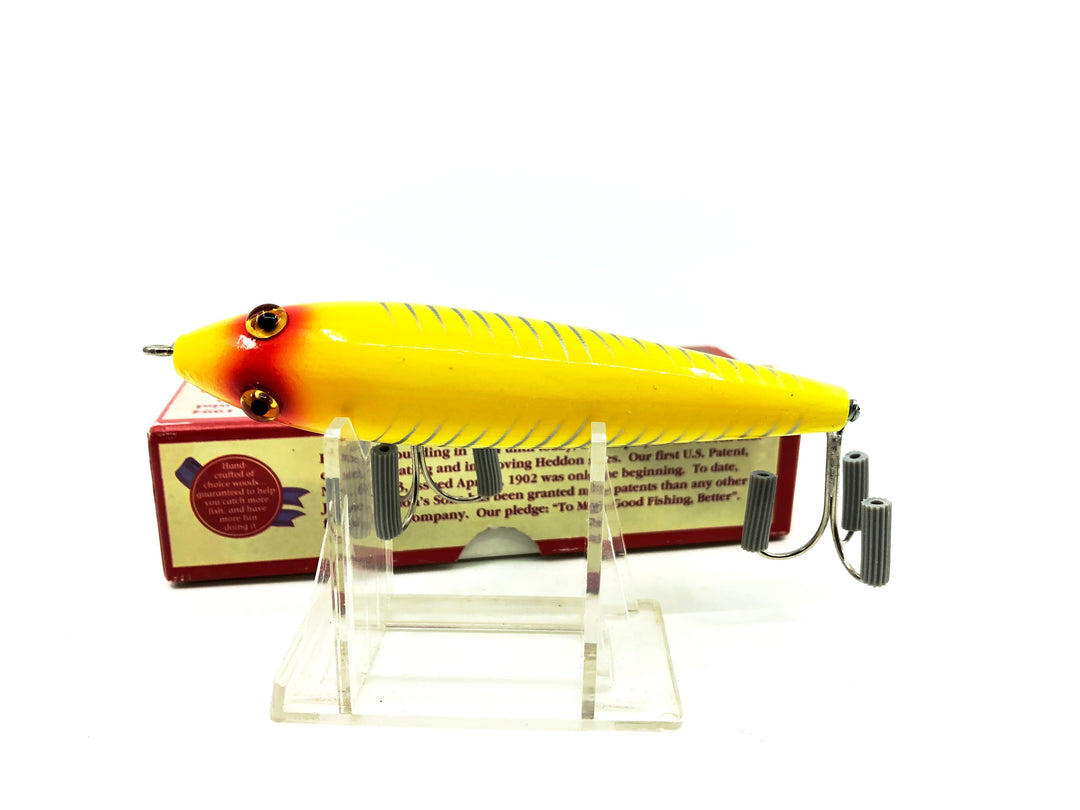 Heddon Centennial Edition Wood Zaragossa New in Box NO. X6500W-XRY - Yellow Shore Color