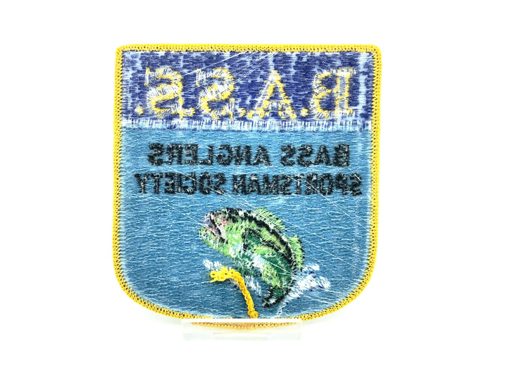BASS Bass Angler Sportsman Society Vintage Fishing Patch