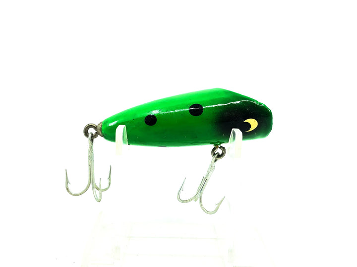 Eppinger Dardevle Osprey Bass Plug, Green/Black Spots Color