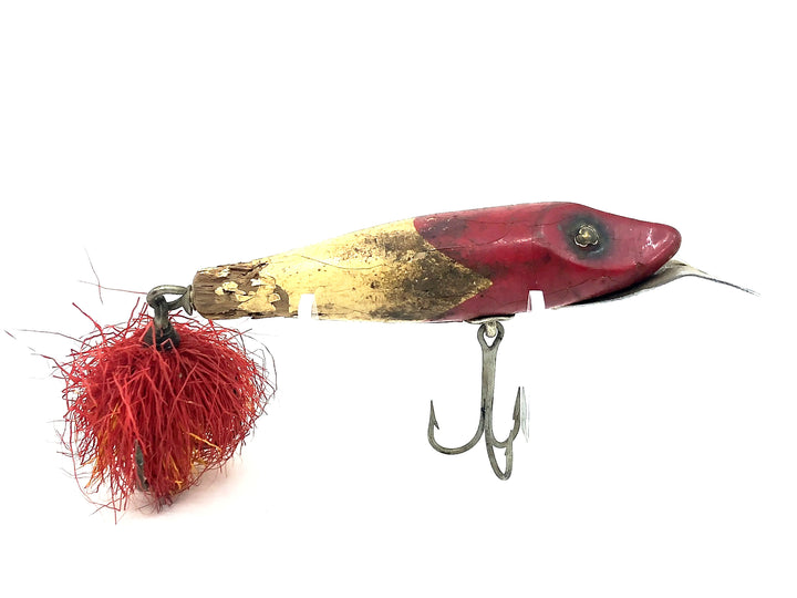 South Bend Baby Pike-Oreno Red & White Color