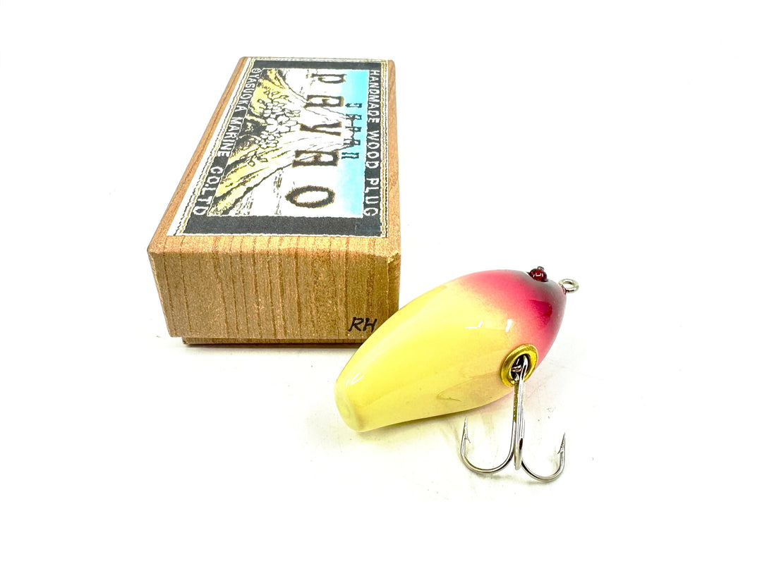 Yasuoka Marine Co. Payao Lure, Bean, RH Red Head/White Color w/Box