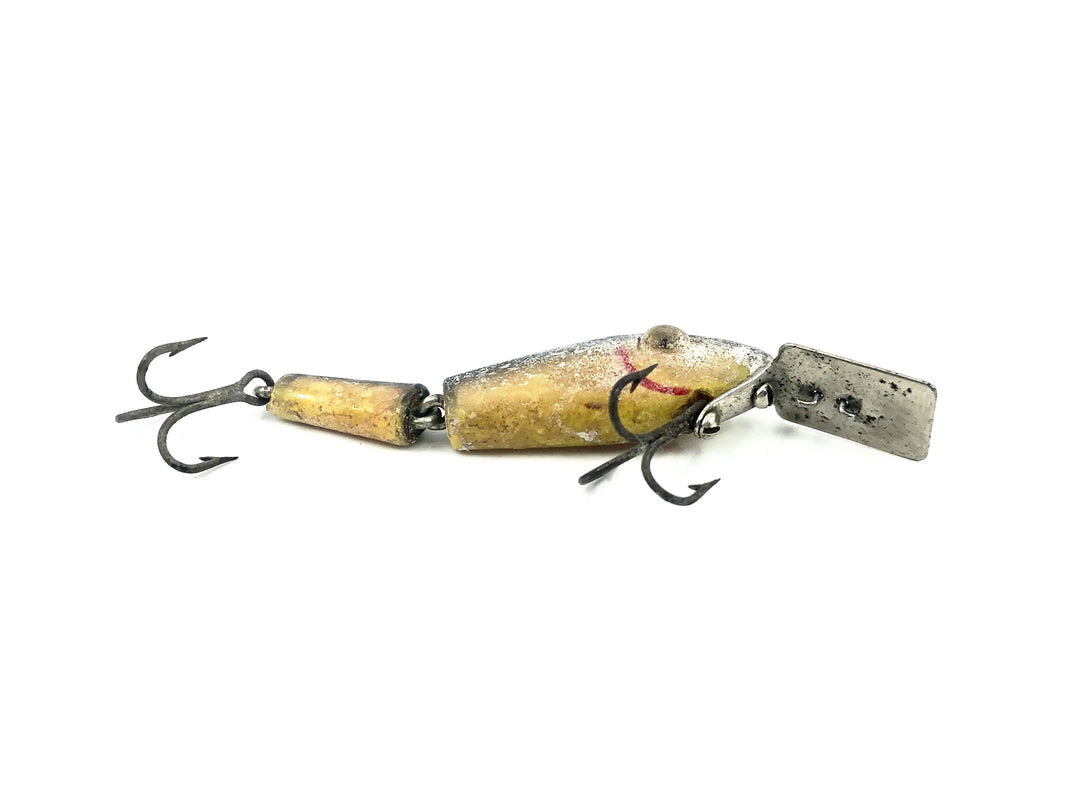 L & S Spin Mirrolure Shad, #23 Black Back/Yellow Belly/Gold Scale Color