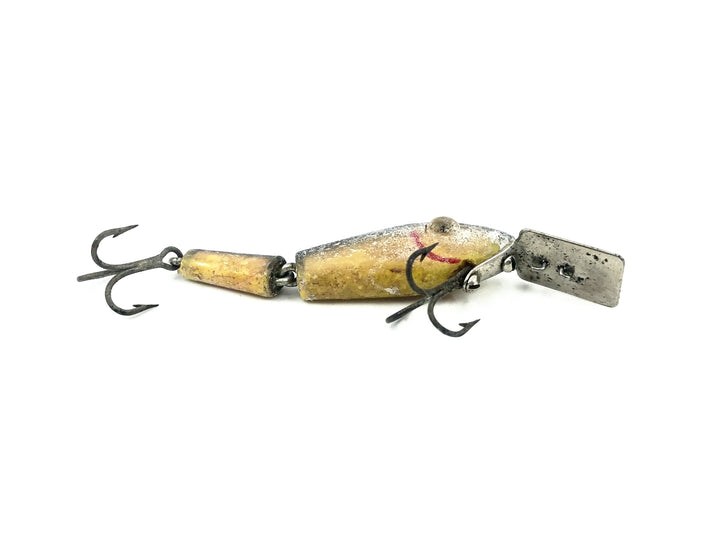 L & S Spin Mirrolure Shad, #23 Black Back/Yellow Belly/Gold Scale Color