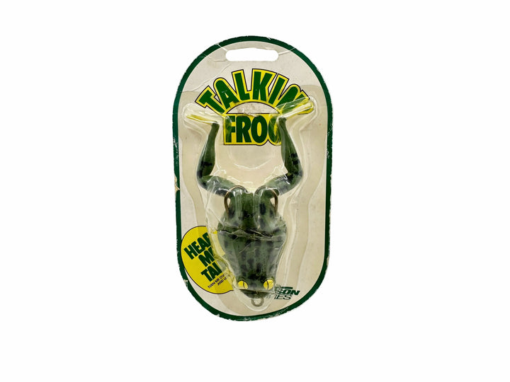 Johnson Lures Novelty Talking Frog on Card