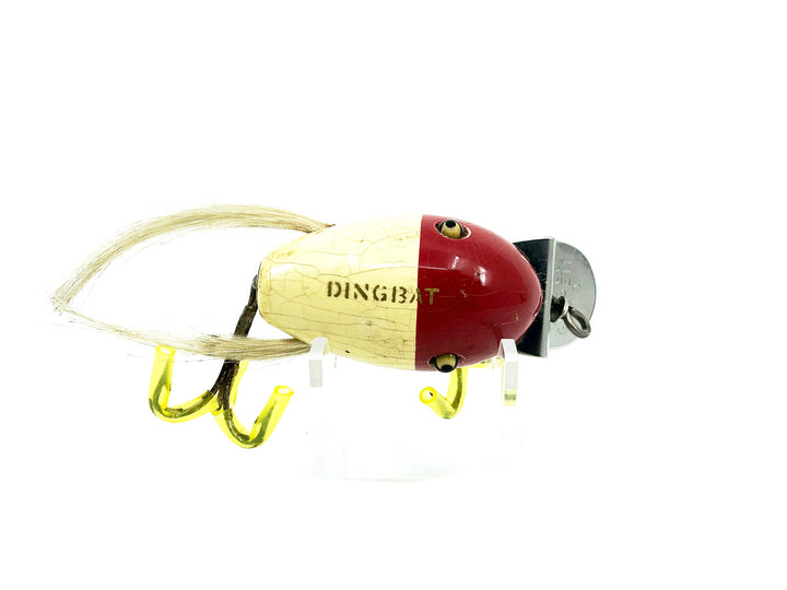 Creek Chub 5100 Dingbat, Red Head and White Color 5102