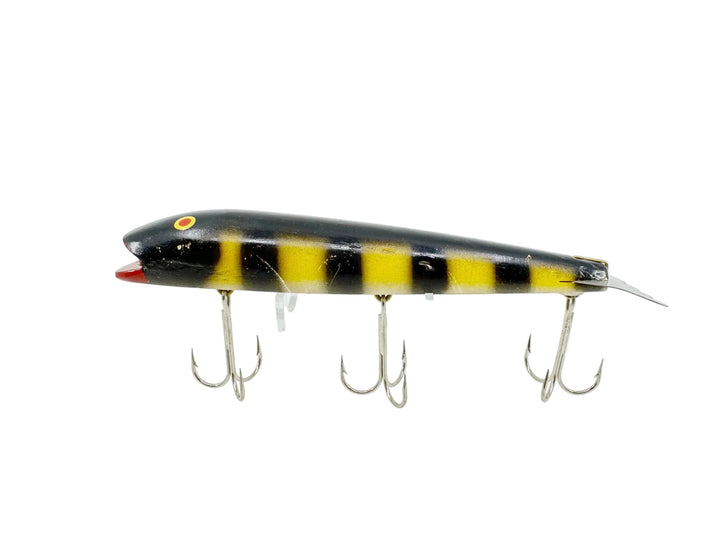 Bobbie Bait 8" Jerk Bait, Perch Color