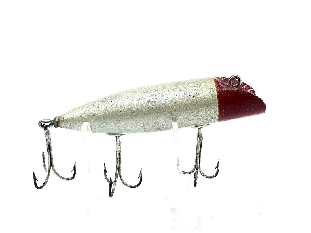 South Bend Bass-Oreno #973, RHA Red Head/Aluminum Body Color-Early
