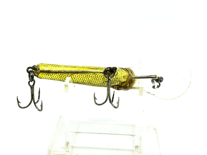 Bagley Small 4DDSF2 Small Fry Shad, BG Black on Gold Foil Color