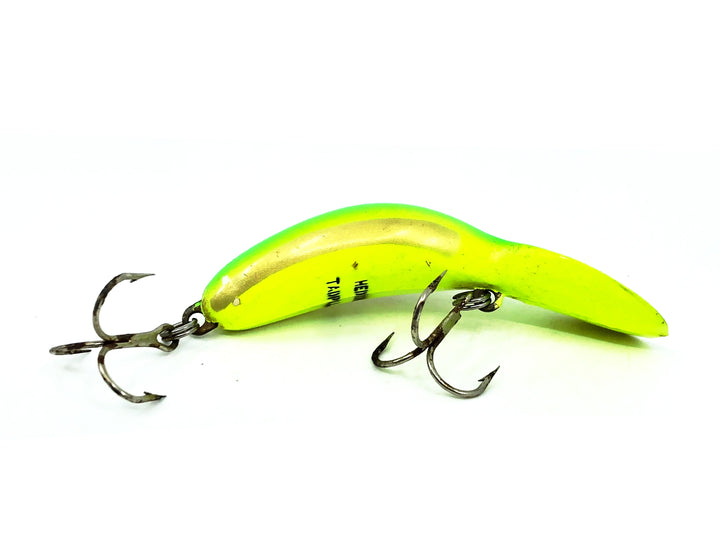 Heddon Tadpolly, FY Chartreuse Mullet Color