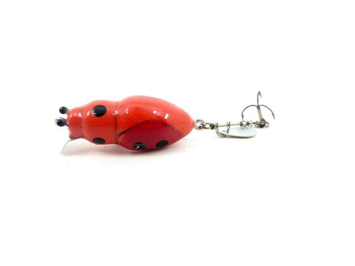 Contemporary Fly Rod Creek Chub Beetle, Made By Gary Bowles, Orange Beetle Color
