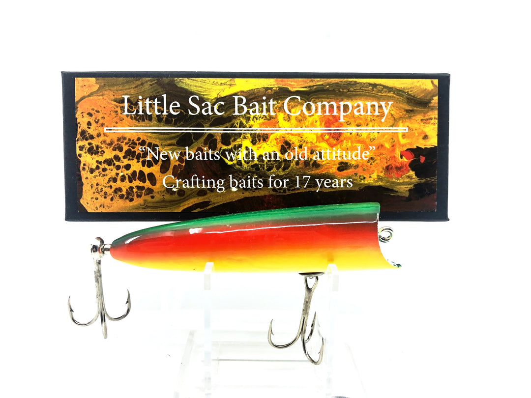 Little Sac Bait Company Prototype 13 Style Bait Rainbow Color Signed Paperwork with Box - 2015