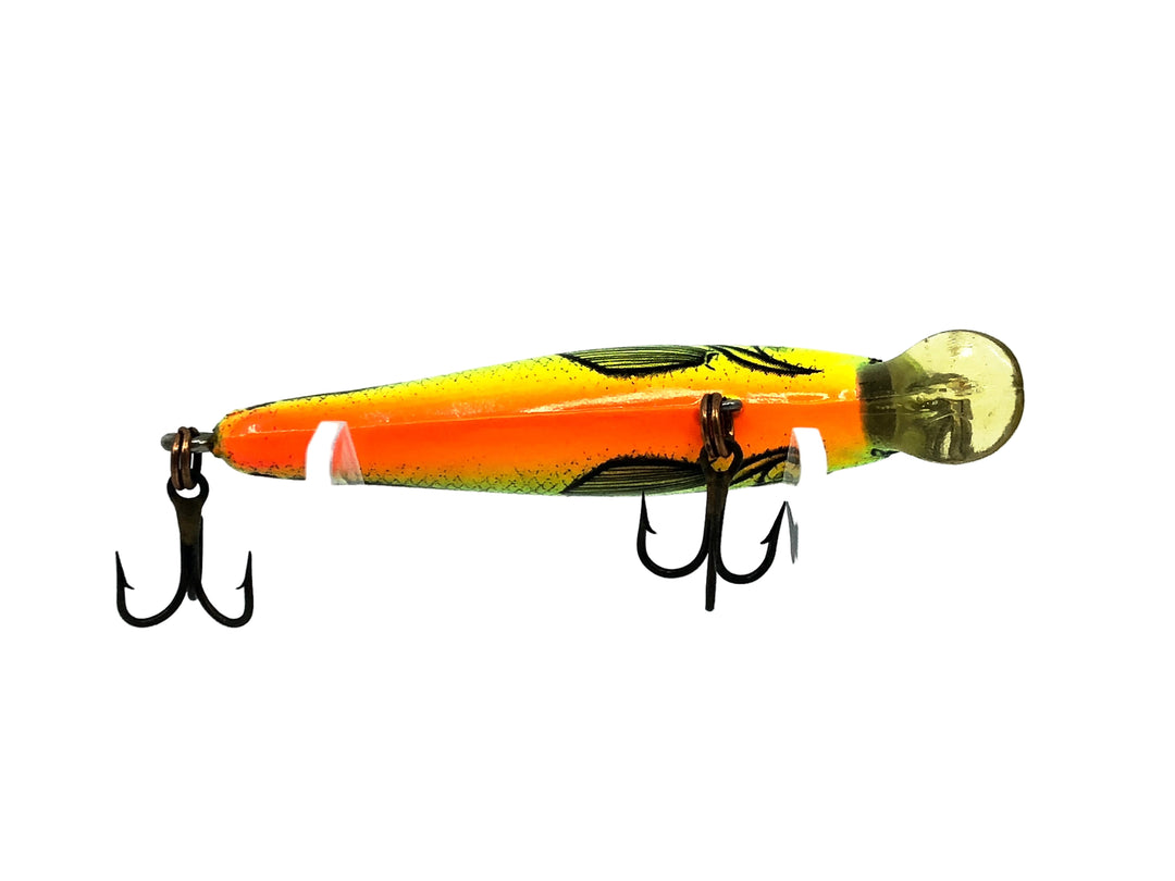 Bomber Long A 13A, XM7 Fire River Minnow/Orange Belly Color