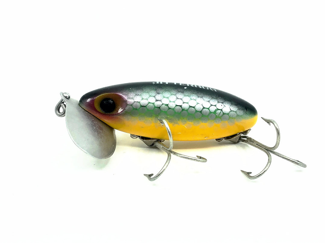 Arbogast Jitterbug 5/8oz, #5 Perch Color