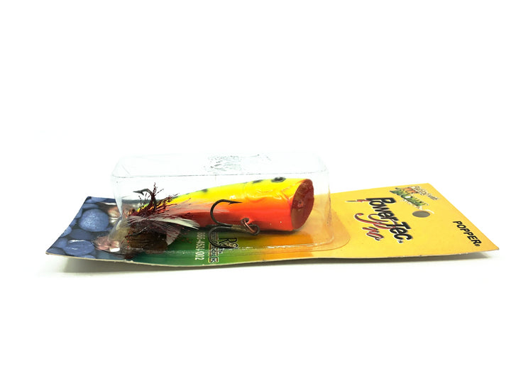Joe Bucher Power Tec Pro Popper, Fire Tiger Color on Card