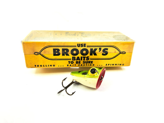Brook's No.SP-5 Spinning Topwater, #3 Frog Color, with Box
