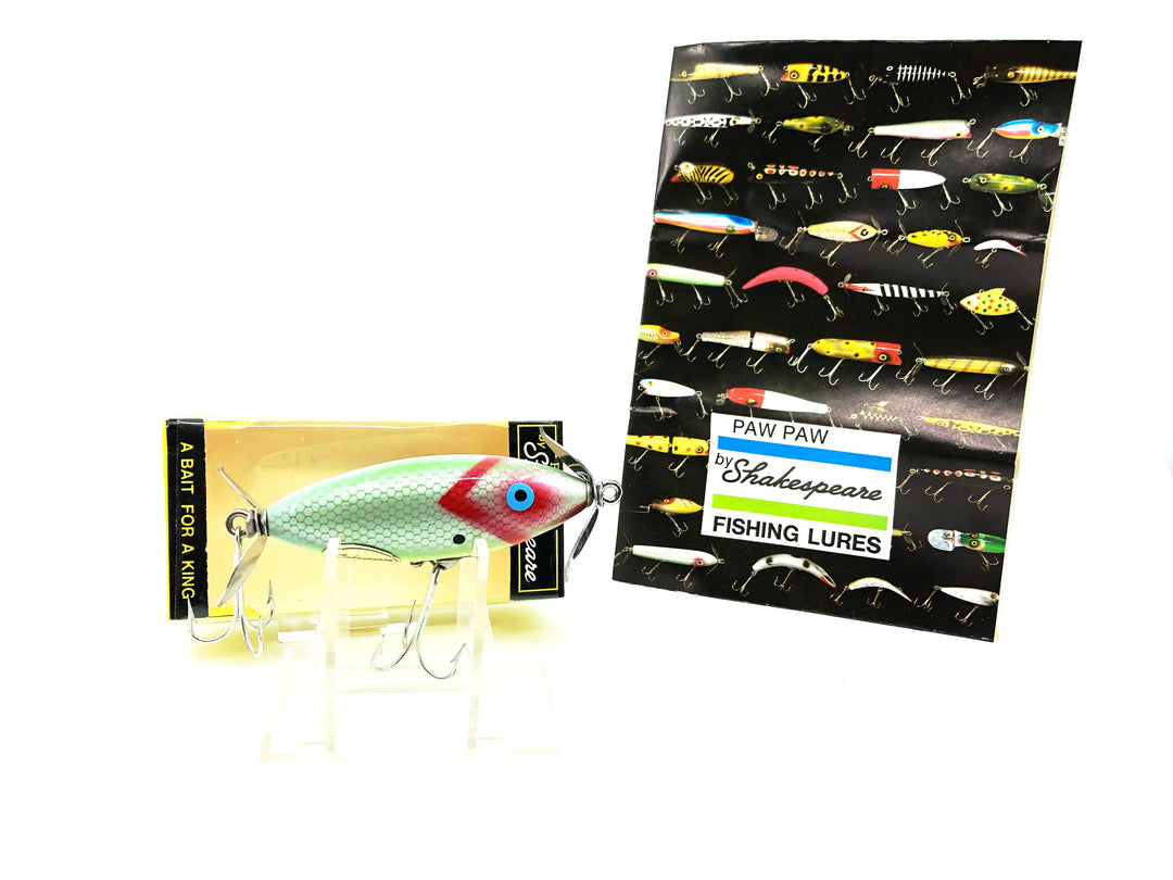 Shakespeare Paw Paw Little Lucky Dog No.L2407, Green Shad Color with Box