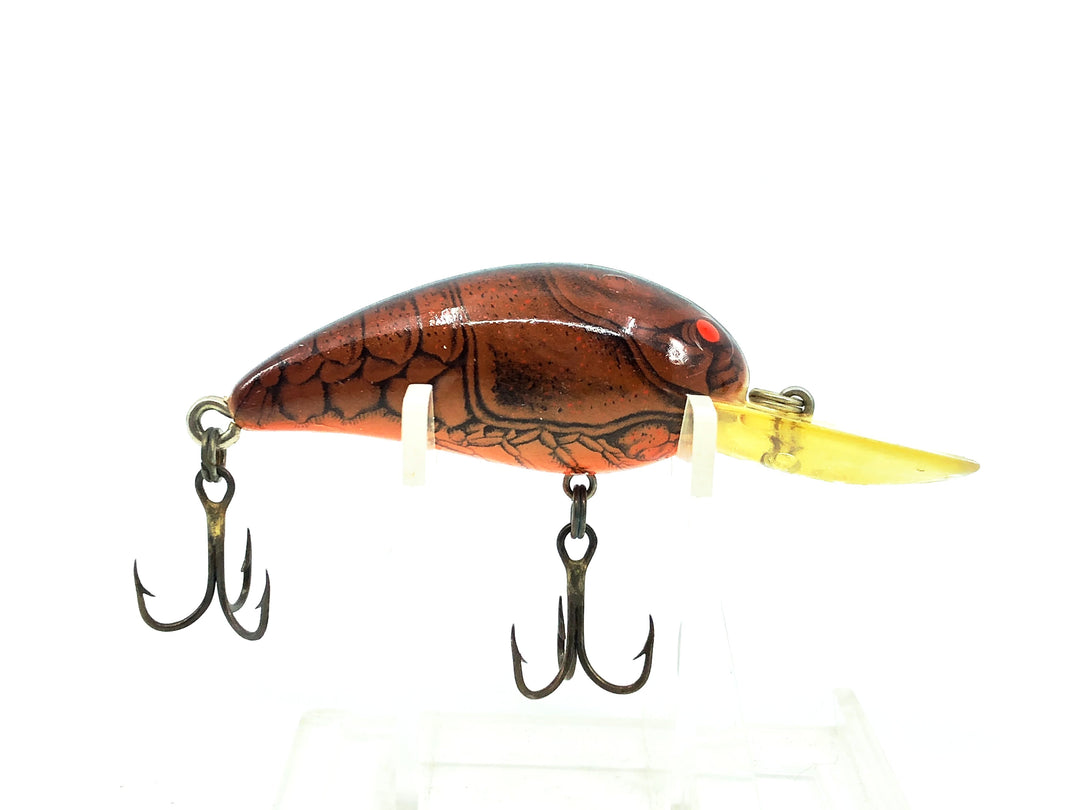 Bomber Model A 6A, XC3 Light Brown Crawdad/Orange Belly Color Screwtail Model