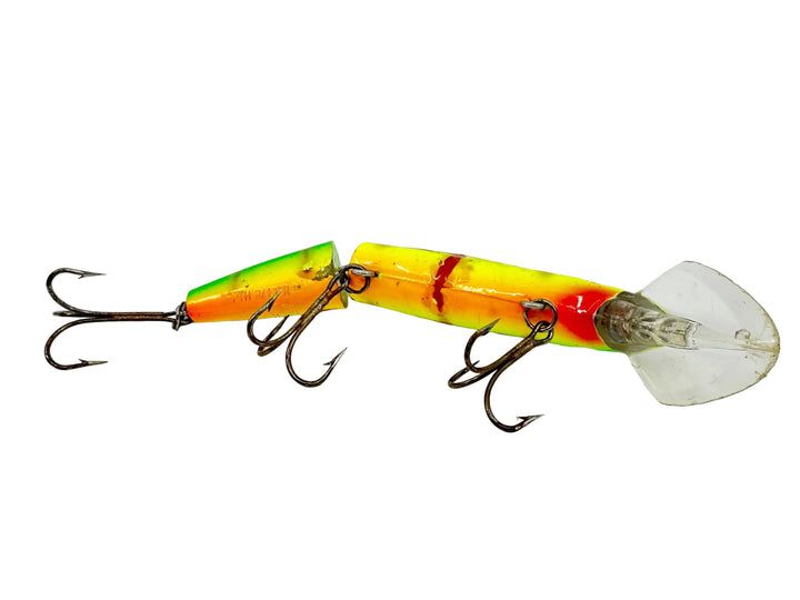 Joe Bucher Tackle Co. Buchertail Jointed Depth Raider 8", Miller Perch Color