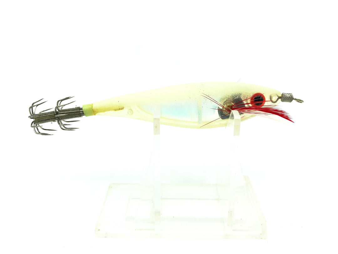 Yo-Zuri Squid Jig "Ultra", White/Prism Reflector Color