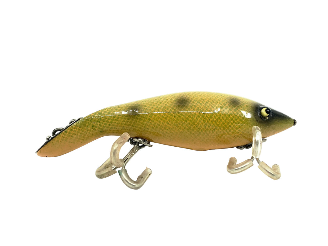 Heddon #5000 Tad-Polly, Repainted Frog Spot Color