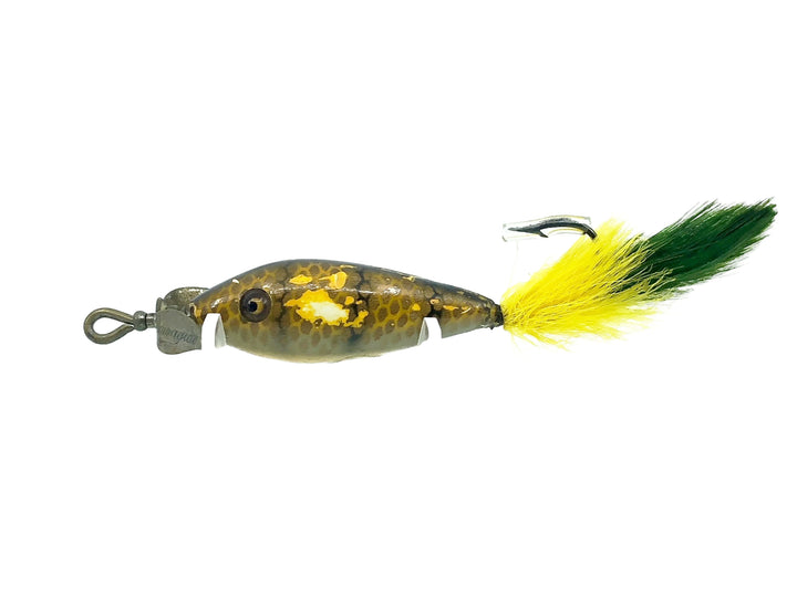 Heddon #40 Walton Feather Tail, Pike Scale Color